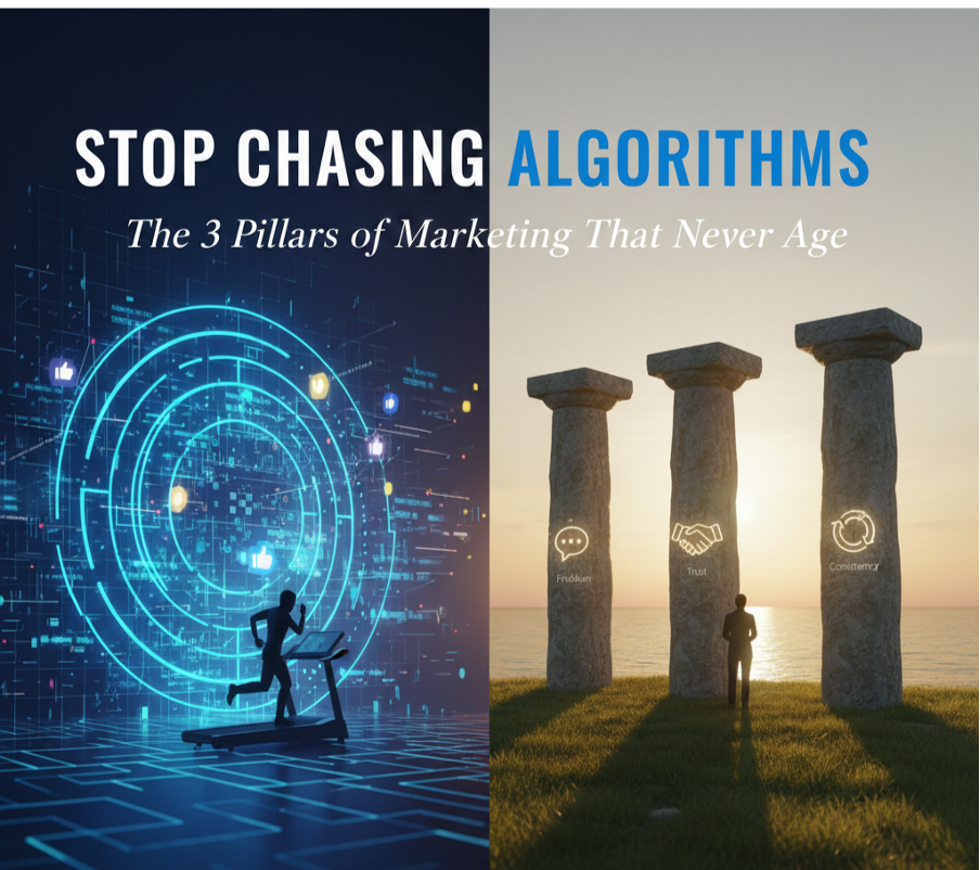 Stop Chasing Algorithms: The 3 Pillars of Marketing That Never Age